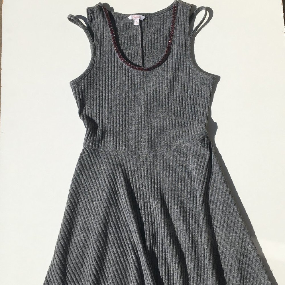 🔥Juniors' Candie's Gray Dress🔥